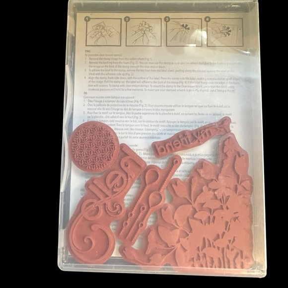 Stampin’ Up! My Friend Rubber Stamp Set in New/unused Condition. - Picture 2 of 2